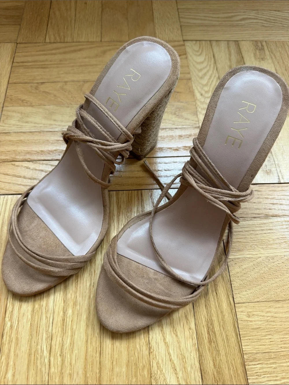 Raye Ange Heel Sandal - Tan